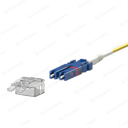 Łatwy kabel światłowodowy Easy-Ex SM do panelu o dużej gęstości